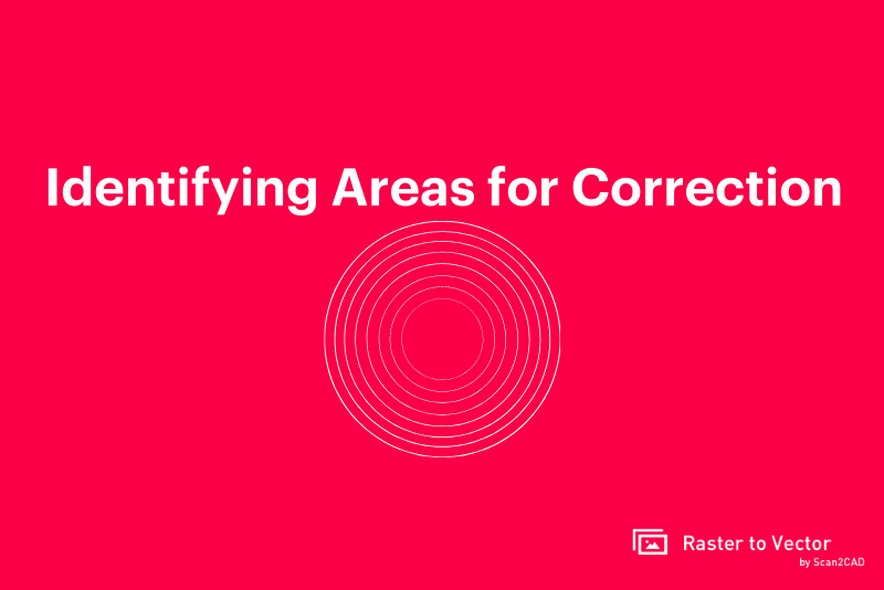 automatically identifying areas for correction