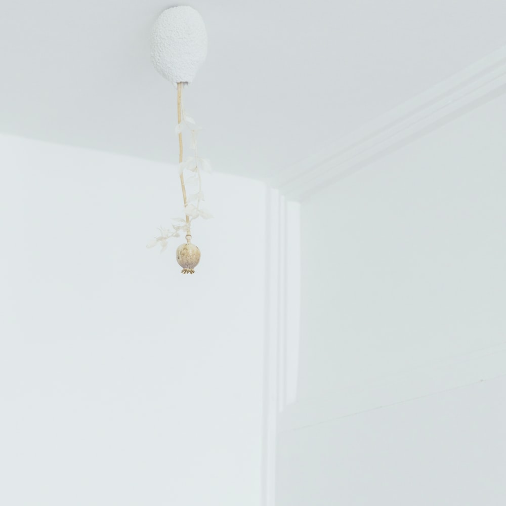 White And Gold Pendant Lamp