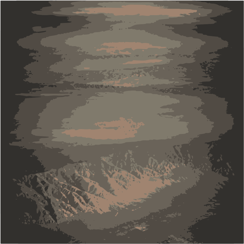 Aerial View Of Mountains During Daytime converted to vector