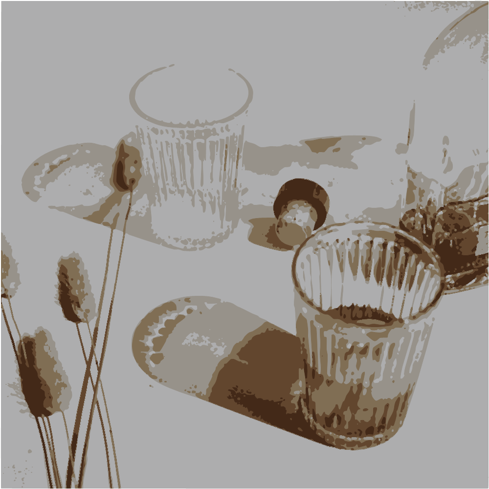 Clear Drinking Glass On White Table Cloth converted to vector
